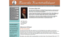Desktop Screenshot of mazer.se